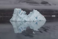 GRO0822_0986_Reflections in the silent ice landscape (Eastern Greenland)