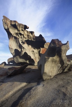 AUS0203_0746_Rock formations in the Flinders Chase National Park (Kangaroo island Australia)