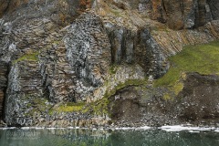 FJL0819_0727_Basalt columns on Rubini promontory (Franz Josef Land Russia)