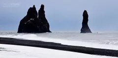 ISL0309_0735_The stacks on the Reynisfjara Beach (Iceland)