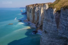 NOR0322_0924_Walking on the cliffs of Normandy (France)