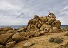 SAR0322_0923_Rocks at Punta Pecora on the West coast of Sardinia (Italy)