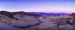 USA1099_0762_Full moon at Zabriskie Point (Death Valley California USA)