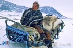 NOR0304_0325_Sleddog musher in Lapland (Norway)