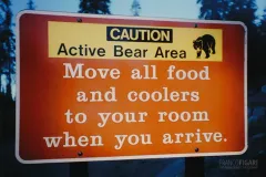 CAL1099_0715_Beware of bears (Yosemite National Park California USA)