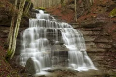 CAS0114_0381_Waterfall in the Casentino forests (Italy)