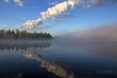 FIN0717_0445_Reflections at dawn (Southern Finland)