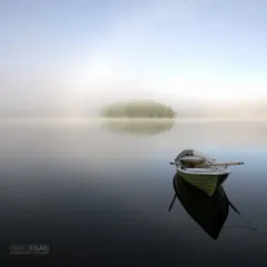 FIN0719_0813_Mist on the lake (Finland)